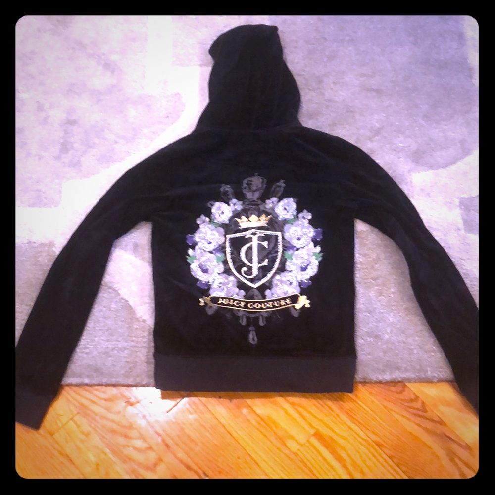 Juicy couture zip up size medium